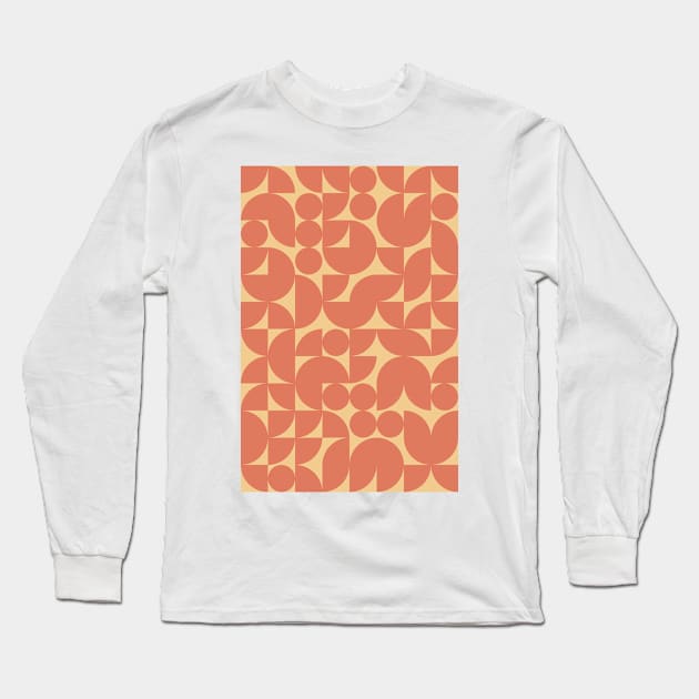 Eye Catching Geometric Pattern - Shapes #8 Long Sleeve T-Shirt by Trendy-Now